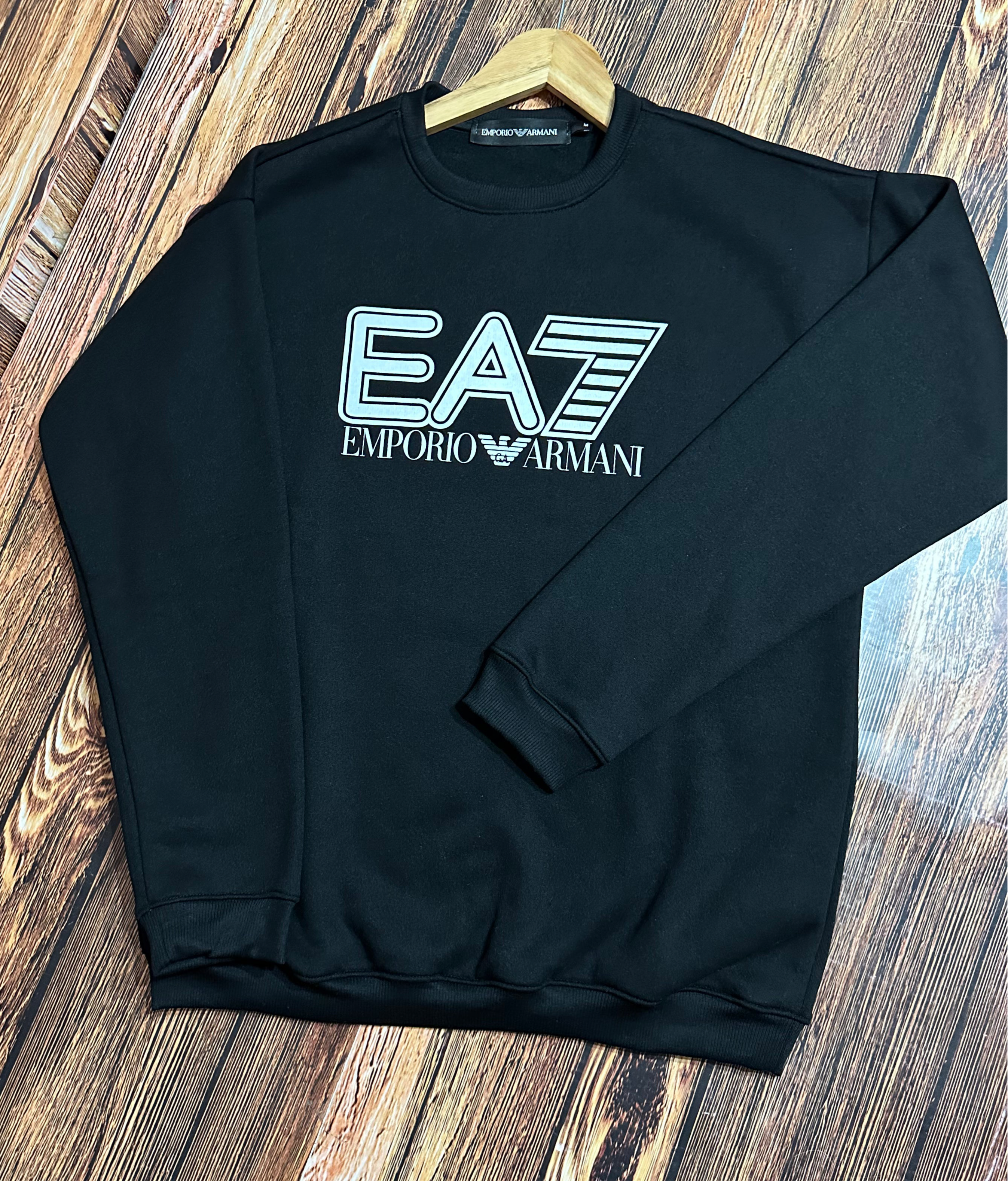 Moletom Gola Careca Empório Armani
