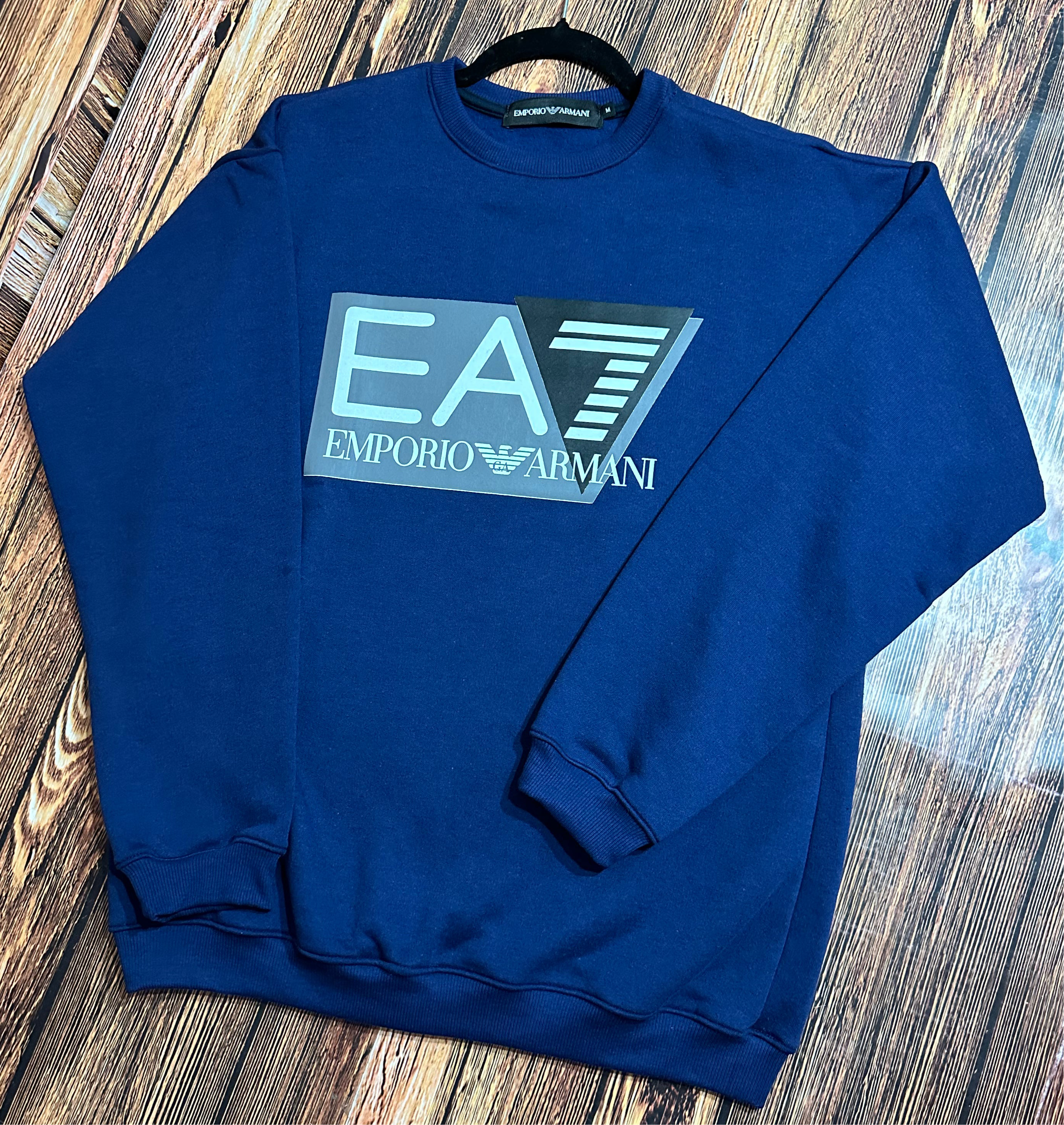 Moletom Gola Careca Empório Armani