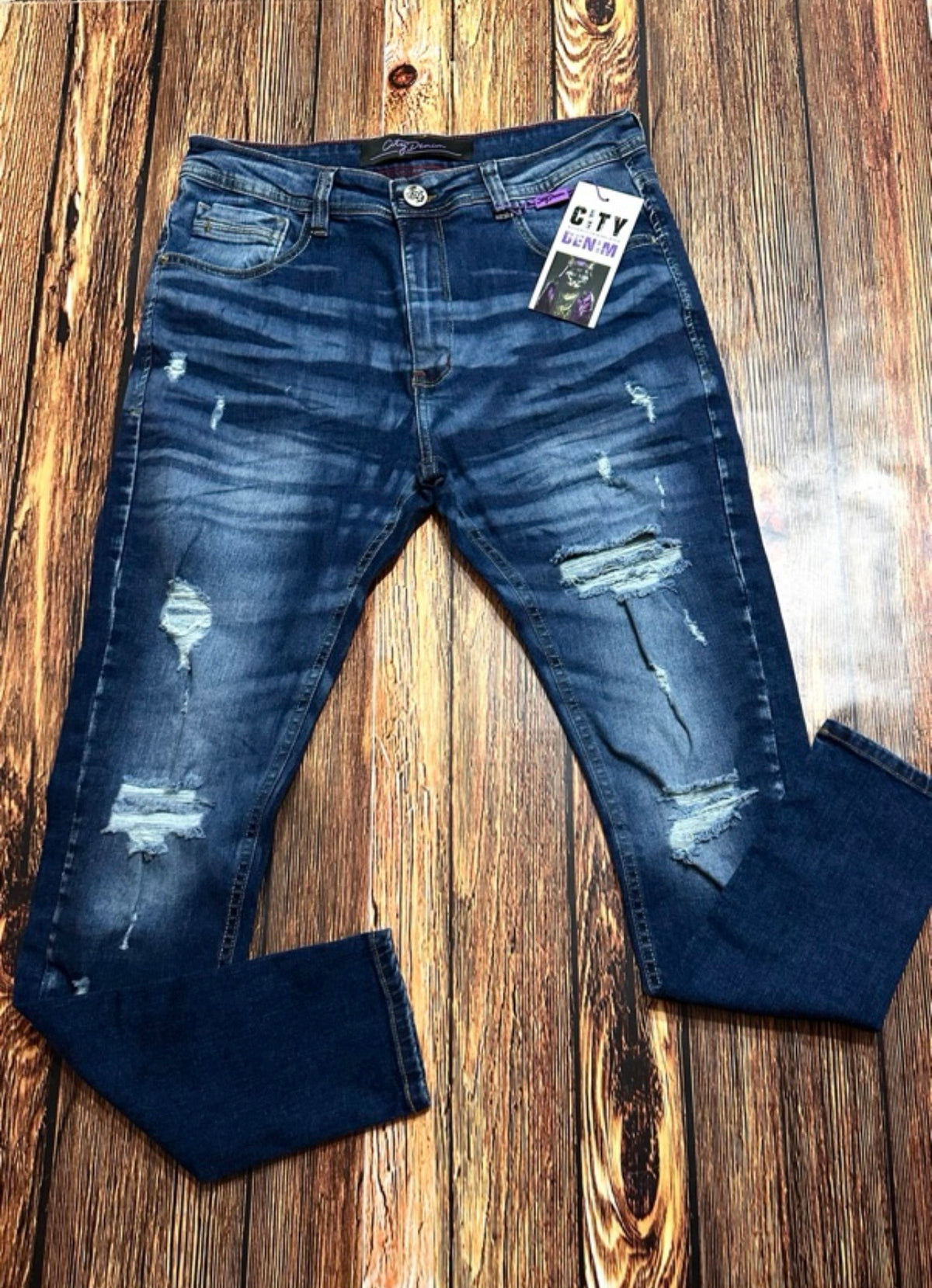 Calça Jeans Modelo Jogador